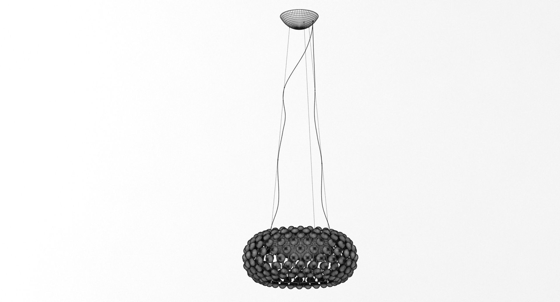 Foscarini Caboche Hanging Lamp 3D model_4