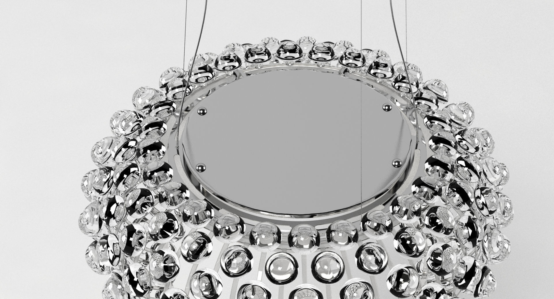 Foscarini Caboche Hanging Lamp 3D model_2