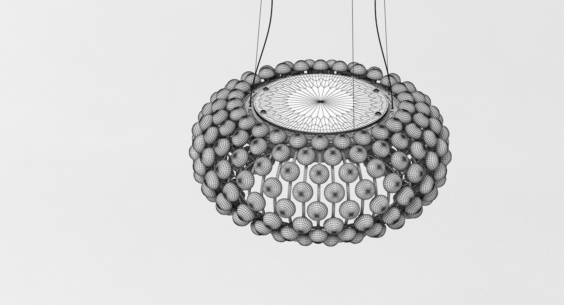 Foscarini Caboche Hanging Lamp 3D model_10