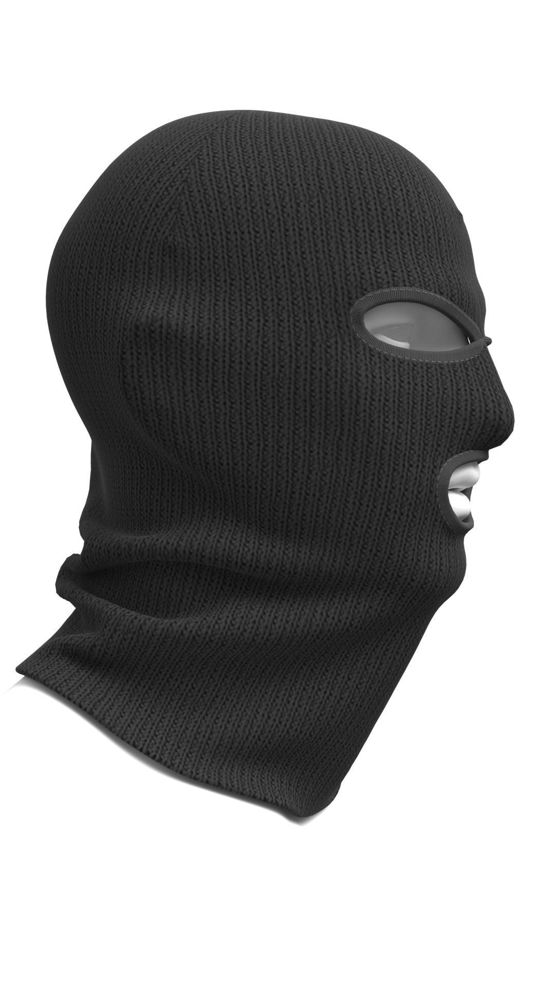Balaclava - Marvelous Designer  3D model_4