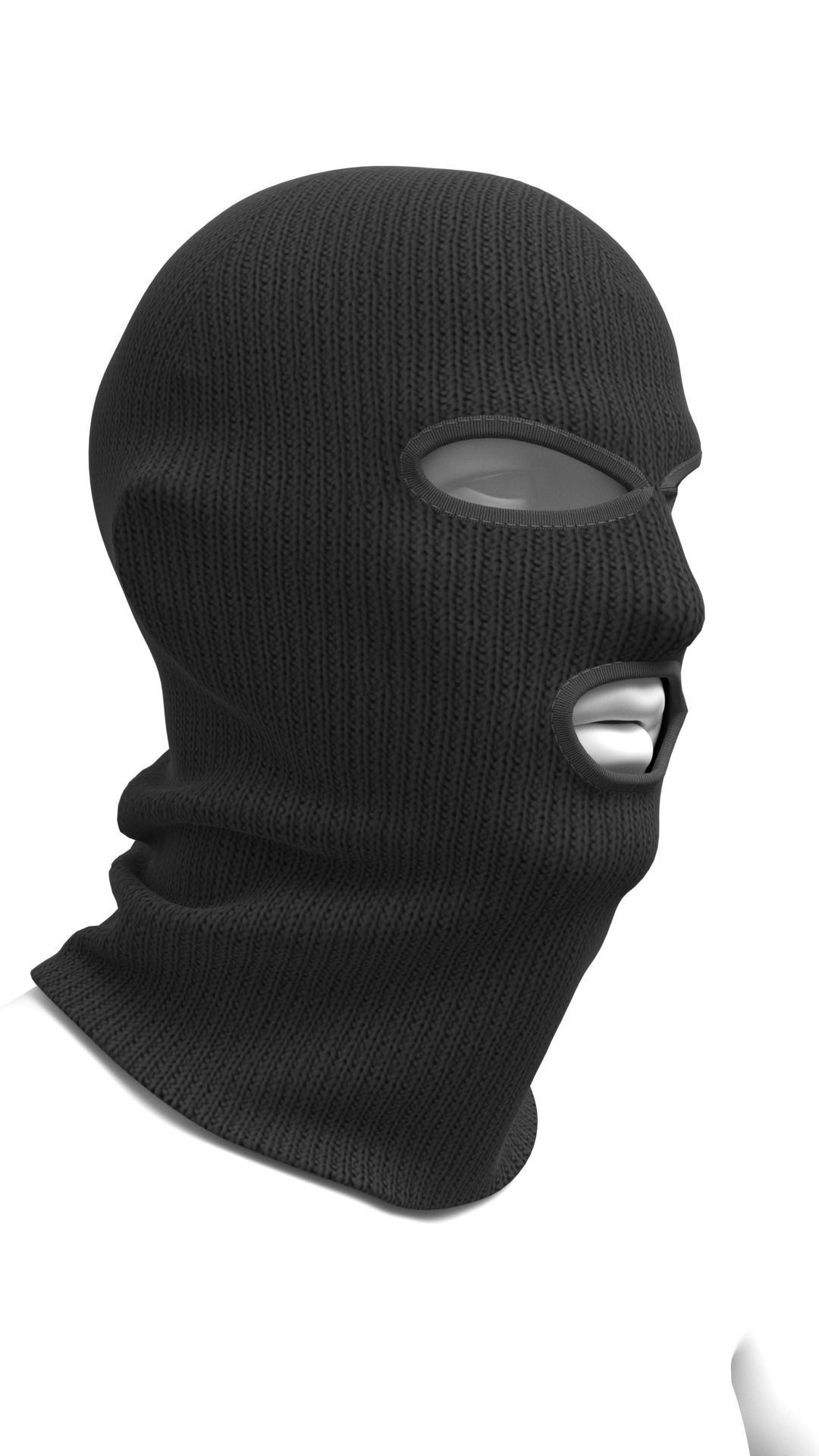 Balaclava - Marvelous Designer  3D model_3