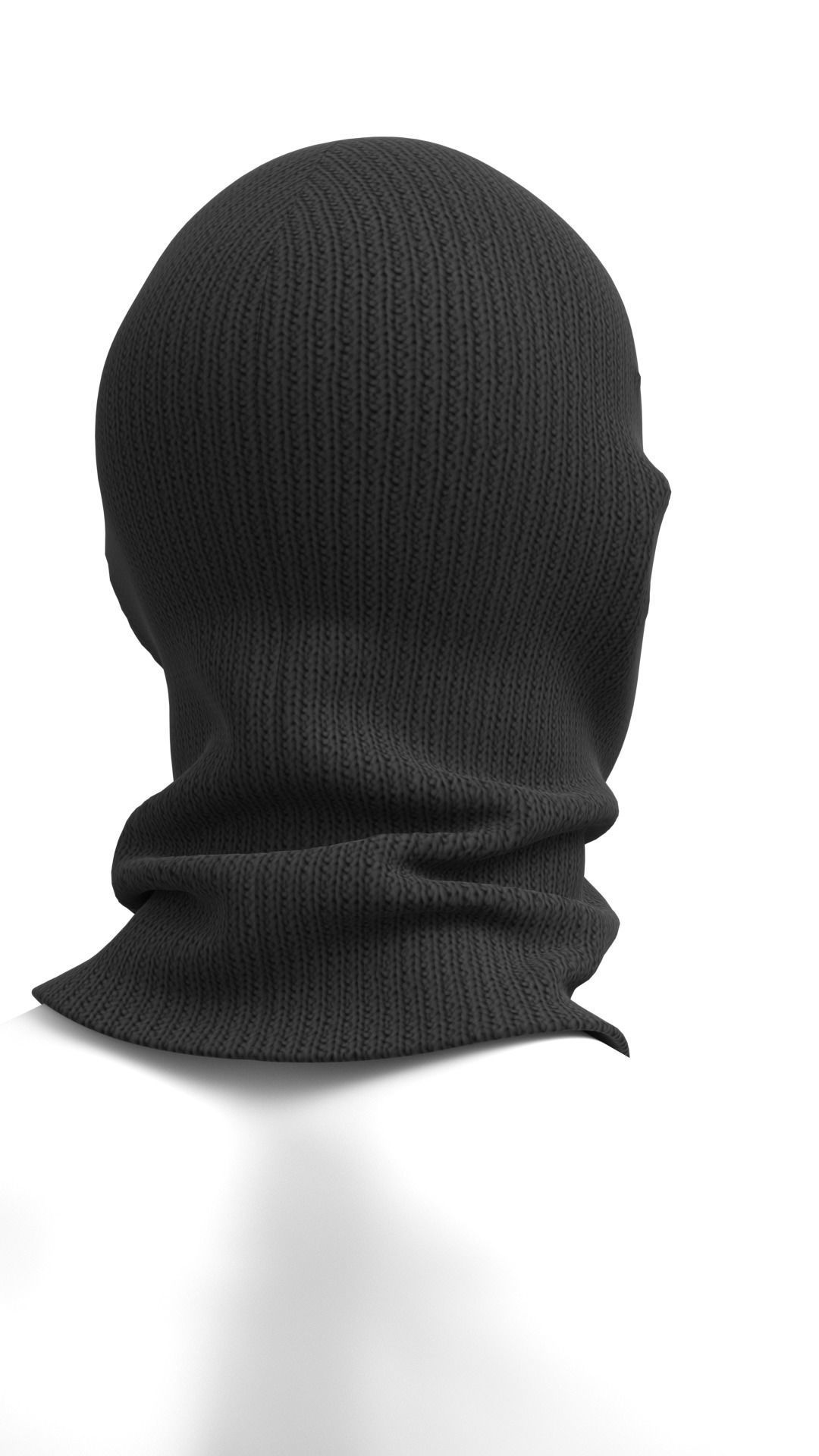 Balaclava - Marvelous Designer  3D model_8