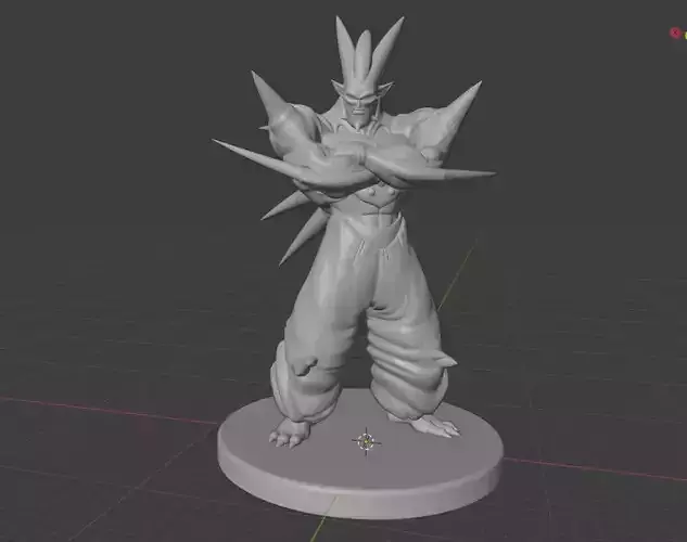 Super Buu Omega Shenron Fan Art 3D print model