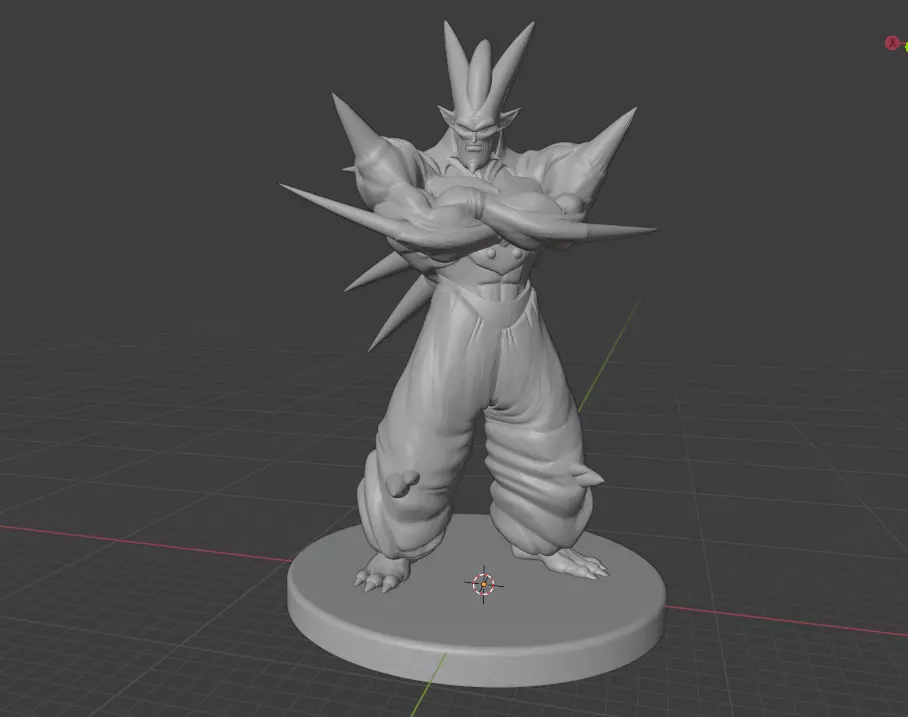Super Buu Omega Shenron Fan Art 3D print model_0