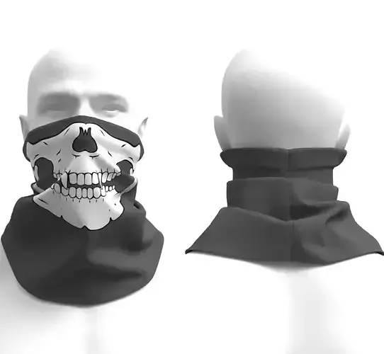 Balaclava Mask - Marvelous Designer
