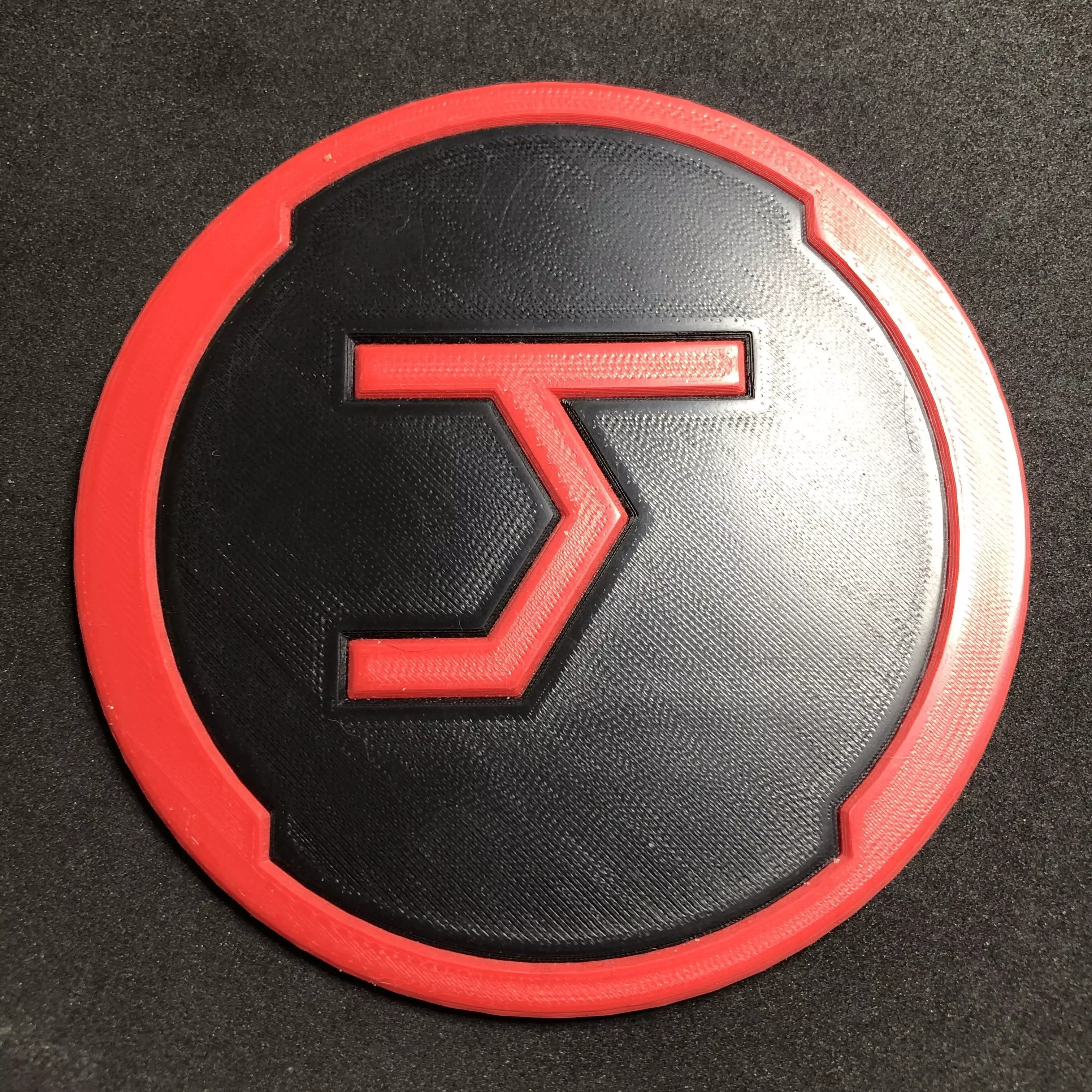 Halo Mendicant Bias Logo Coaster Free 3D print model