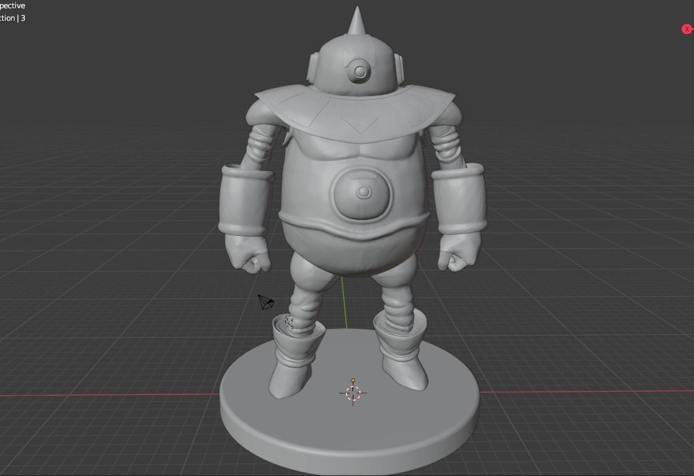 Gods of Destruction Universe 3 Mule 3D print model_1