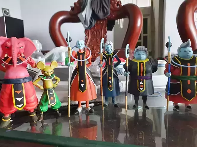 Gods of Destruction Universe 10 Rumsshi 3D print model