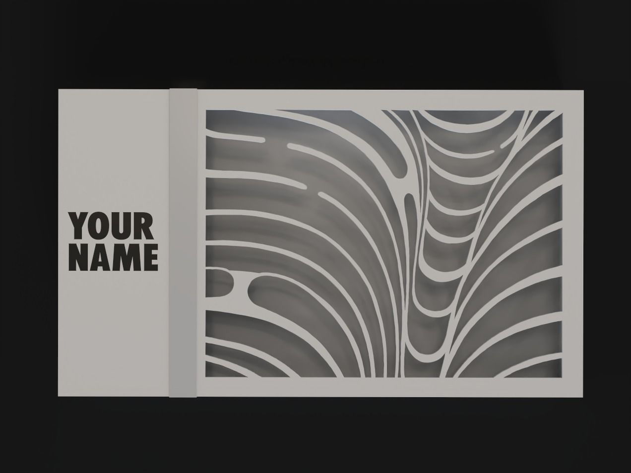 Stylized Box 1 Low-poly 3D model_4