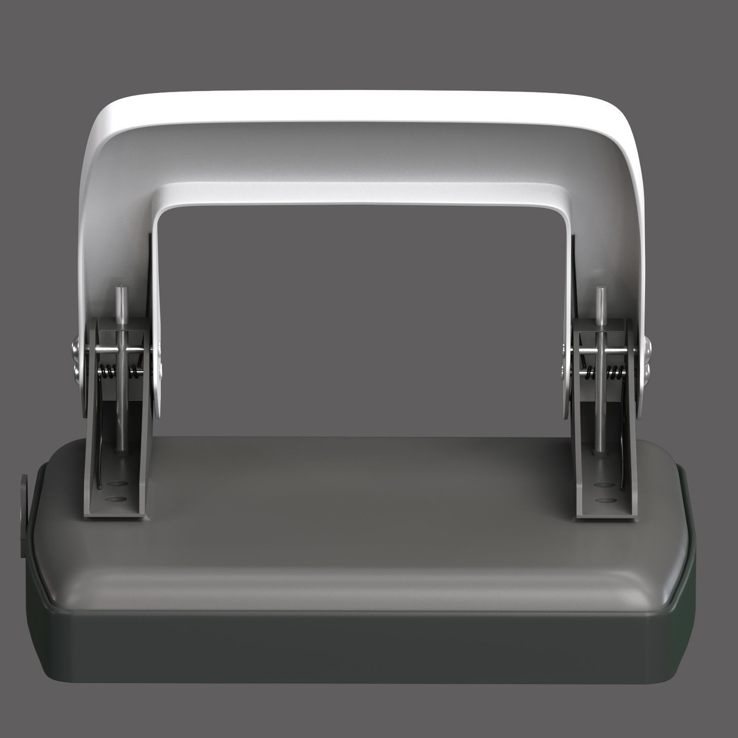 Office Hole Punch 3D model_2