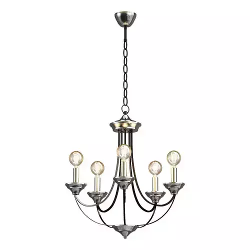 lazzaro chandelier with five lights and finish
