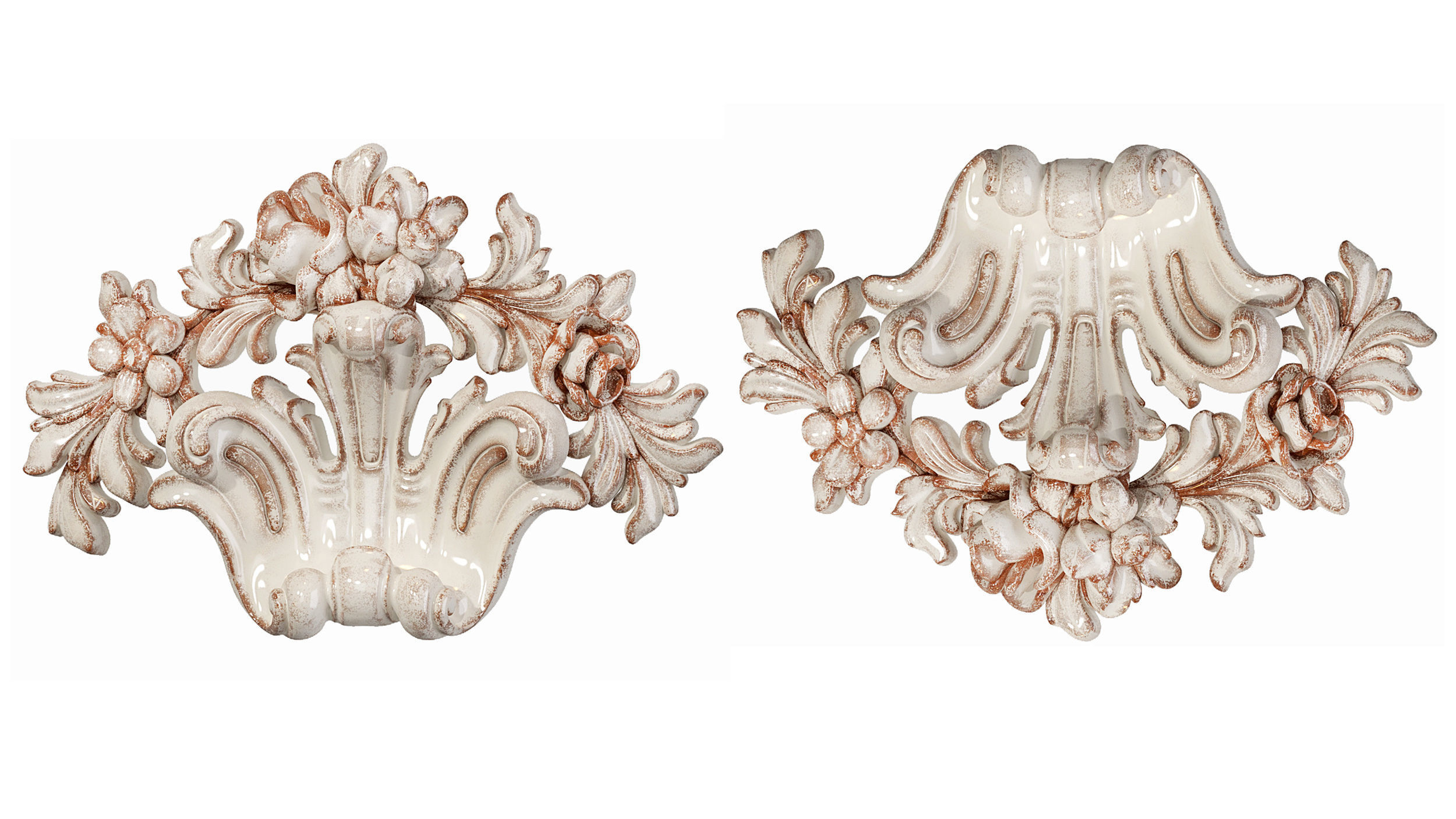 Classic carved 129 3D model_3