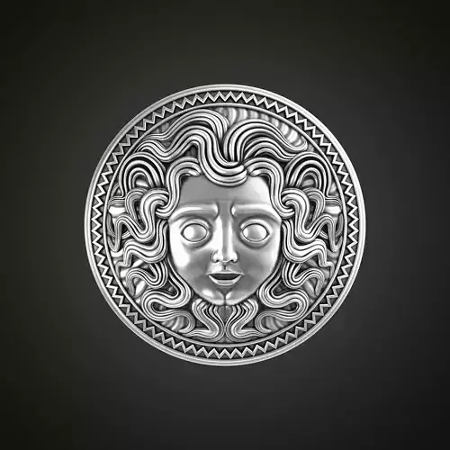 Medusa pendant