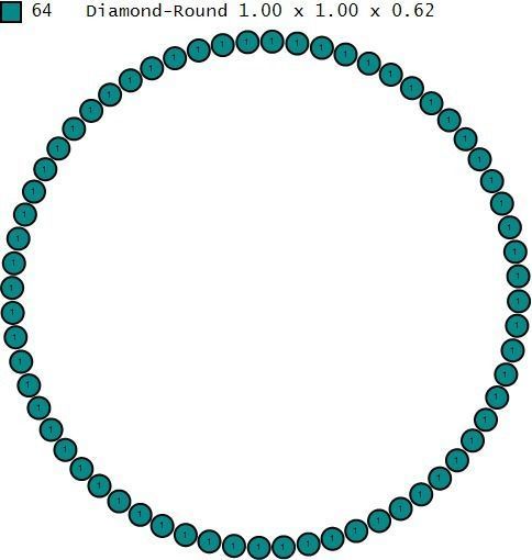 Holly Marry and Jesus pendant gold  printable 3D model 3D print model_8