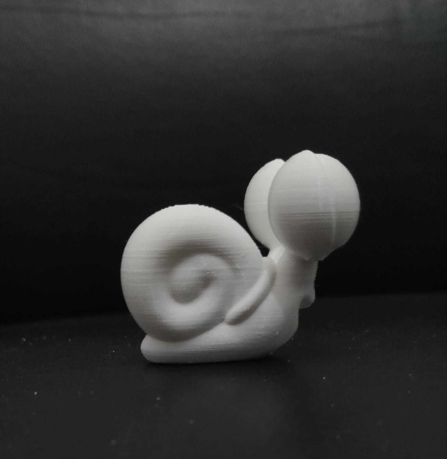 Snail Big Eyes 3D print model_5