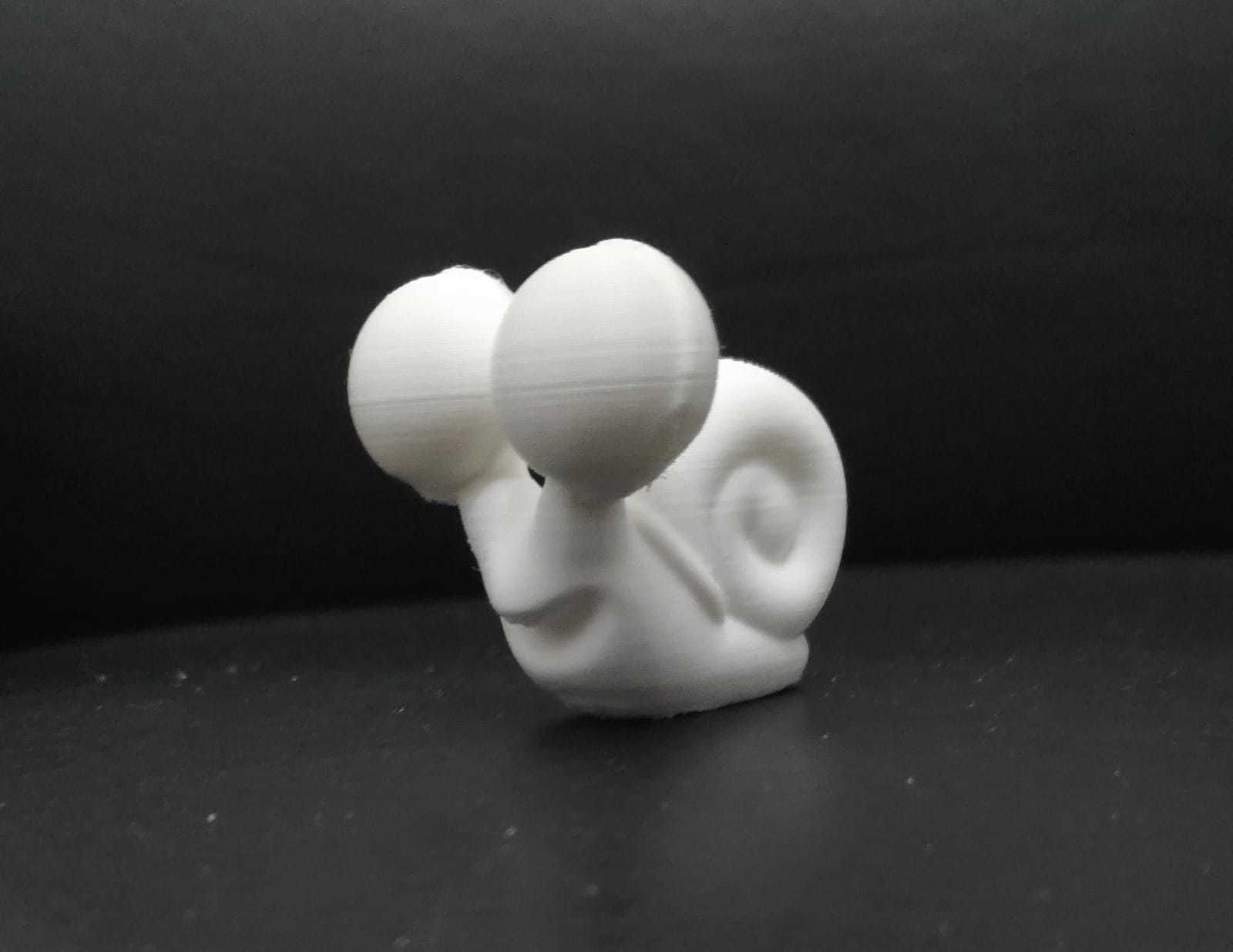 Snail Big Eyes 3D print model_8