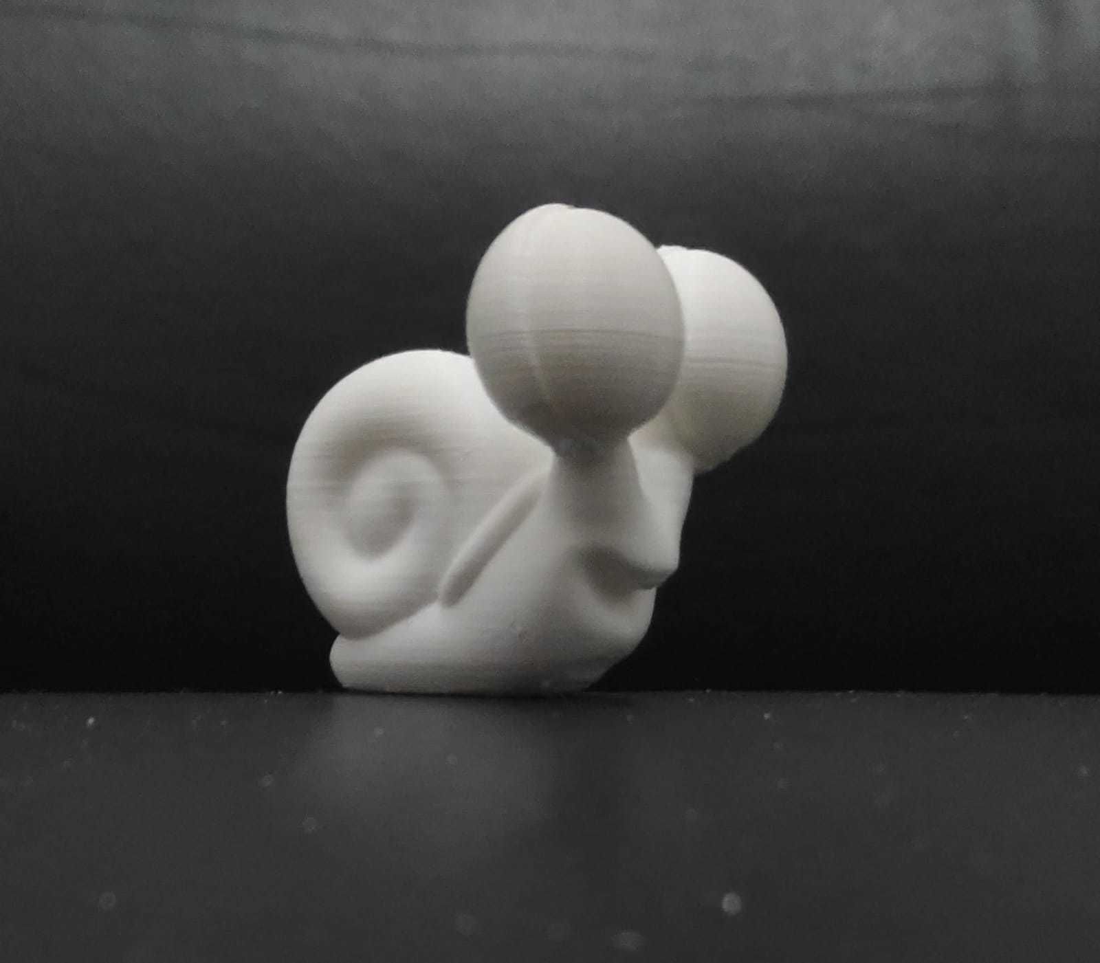 Snail Big Eyes 3D print model_3