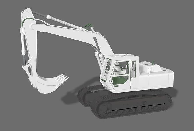 Excavator 3D model
