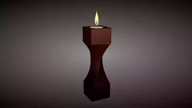 candle models 2021 02 3D print model
