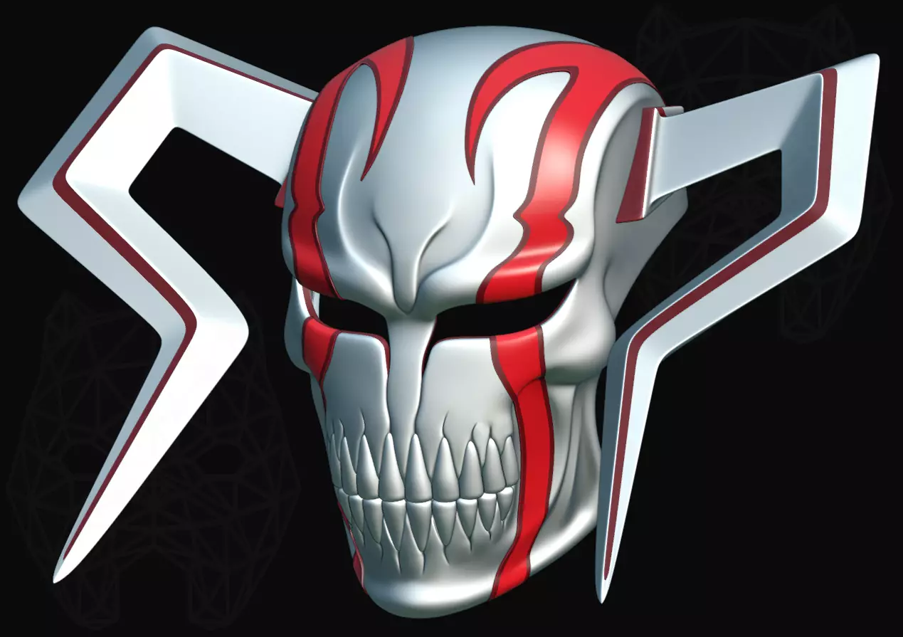 Ichigo Mask  3D print model_0