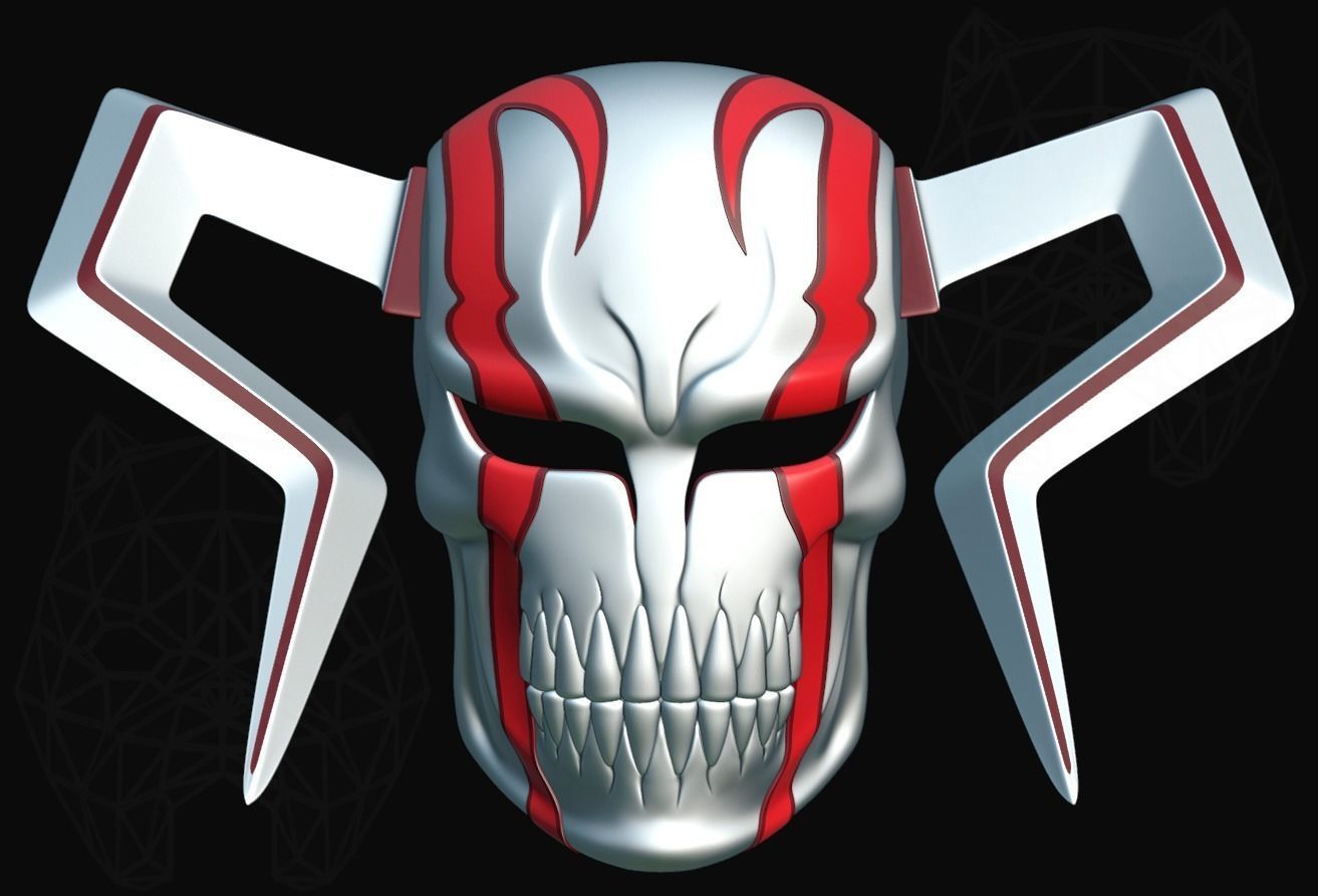 Ichigo Mask  3D print model_1