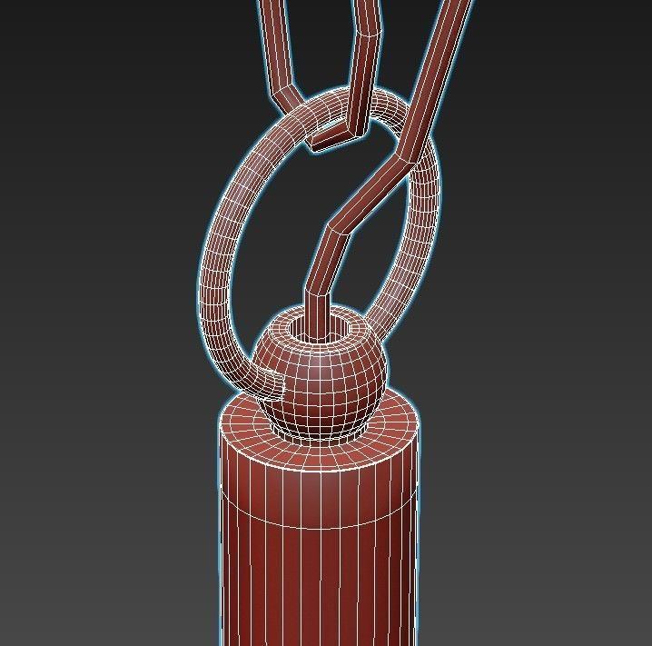 lightstar chandelier with six lights and finish 3D model_5