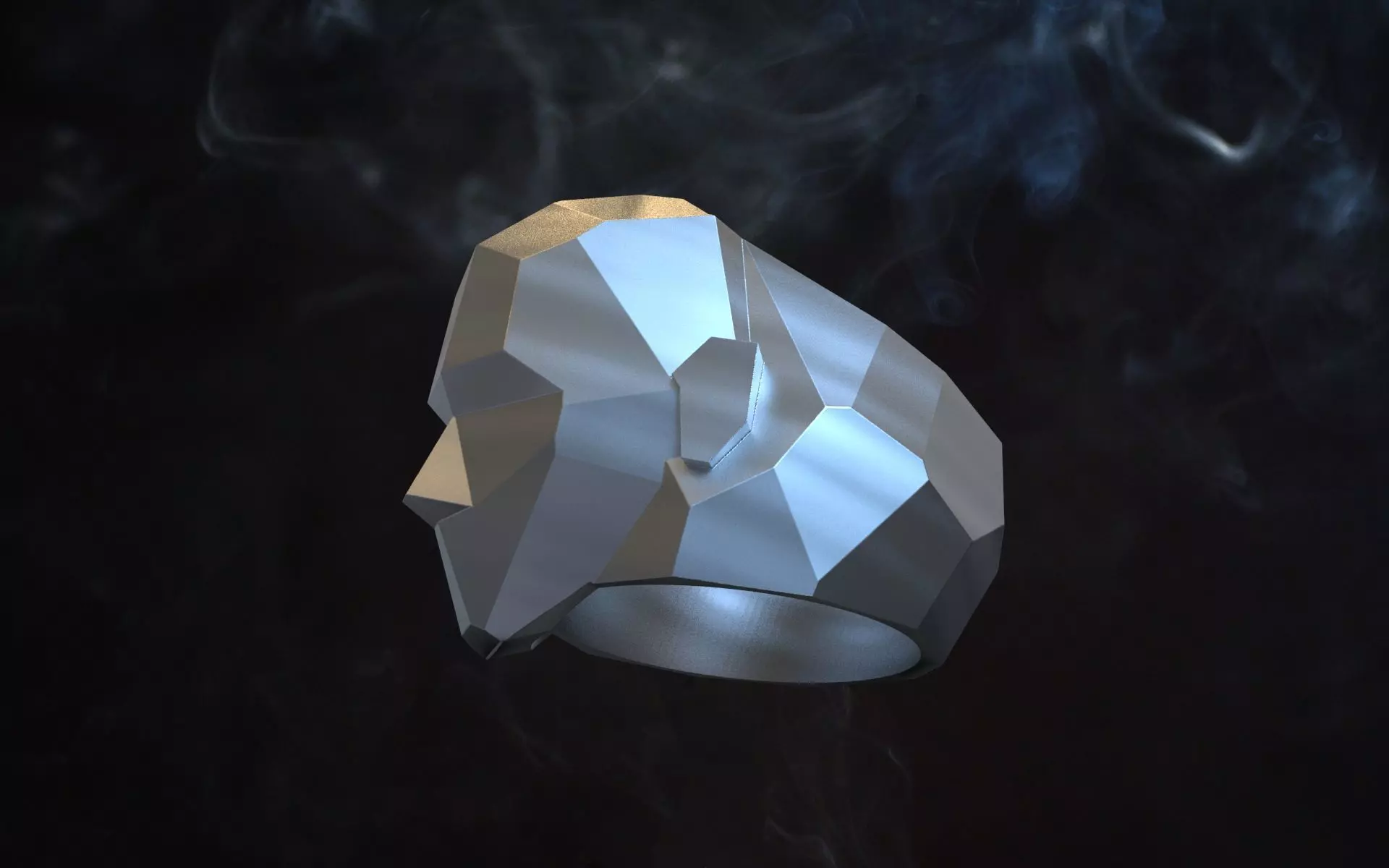 GEOMETRIC RING 3D print model