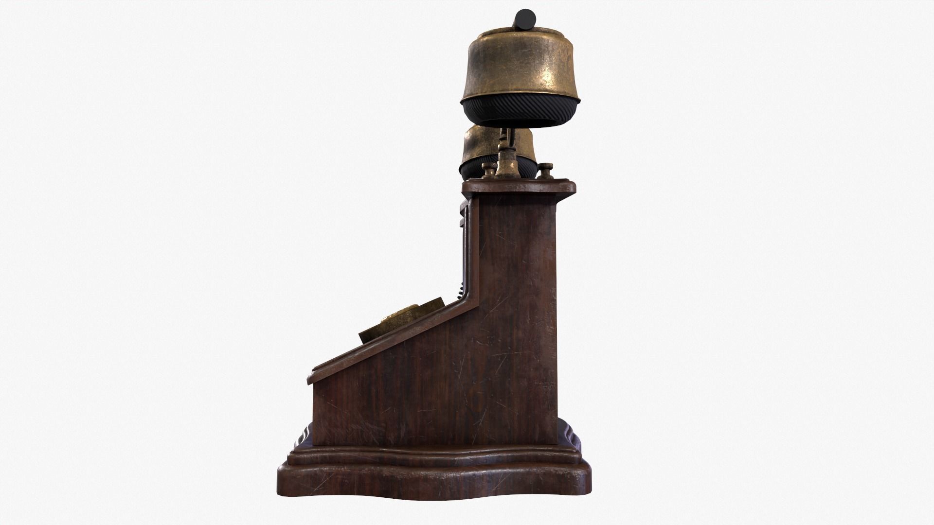Antique Phone 3D model_5
