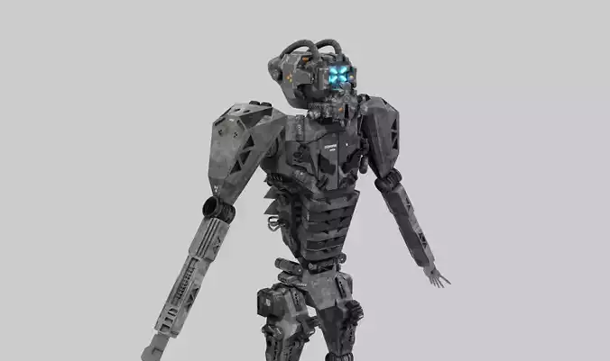 cyberpunk robot 2