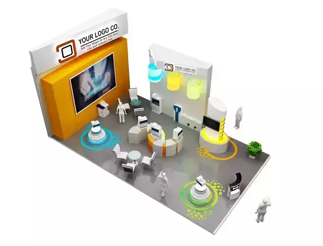  Booth Exhibition Stand a466a