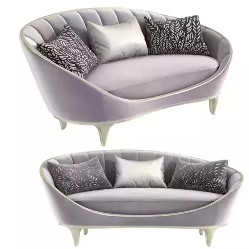 Caracole Lilian Chaise 3D model