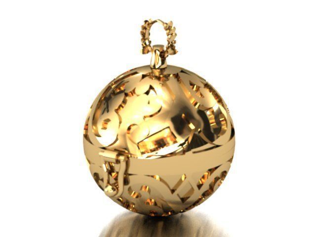 Pendant P 043 3D print model_1