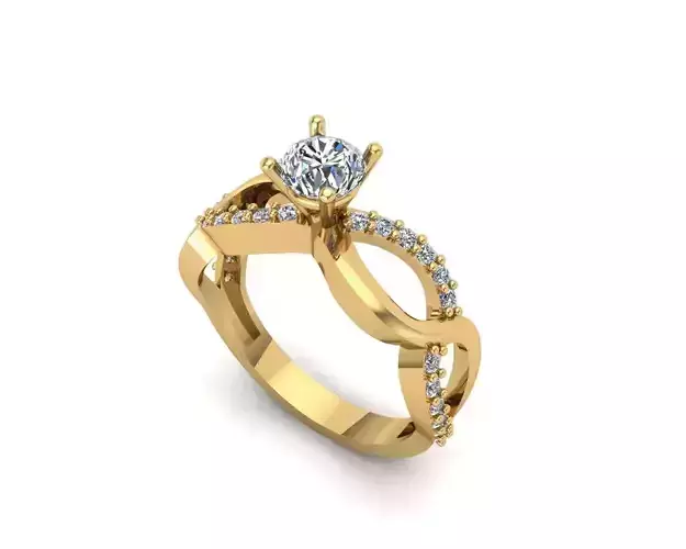 Solitaire ring