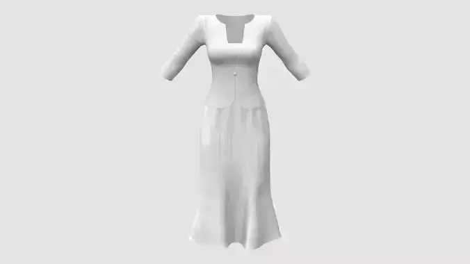 Ladies Skirt Suit Outfit