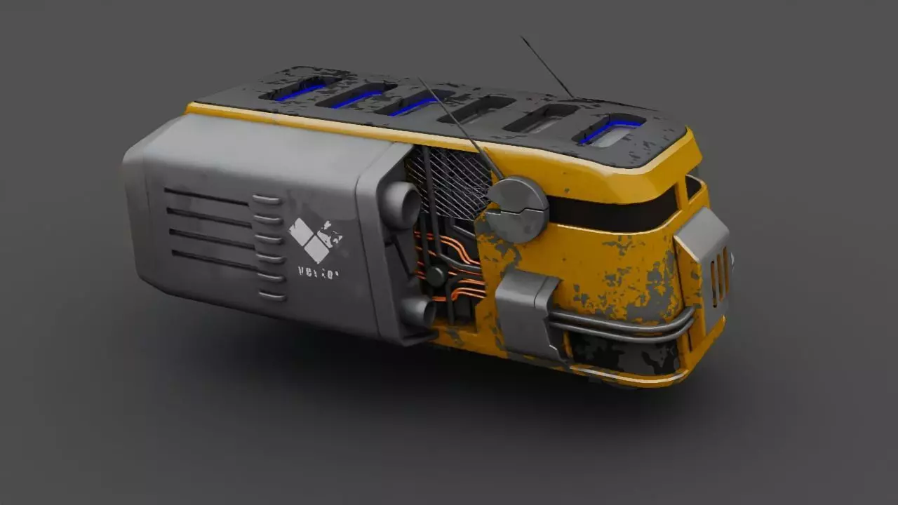 Cargo Ship 3D model