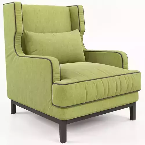 Porada Camille Armchair 3d models Low-poly 3D model