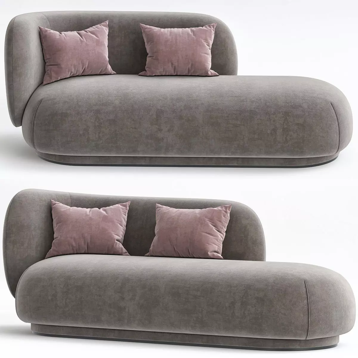 Rico Sofa by Ferm Living 3d model Low-poly 3D model_0