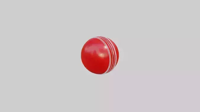 Cricket ball 3d Model Free 3D model