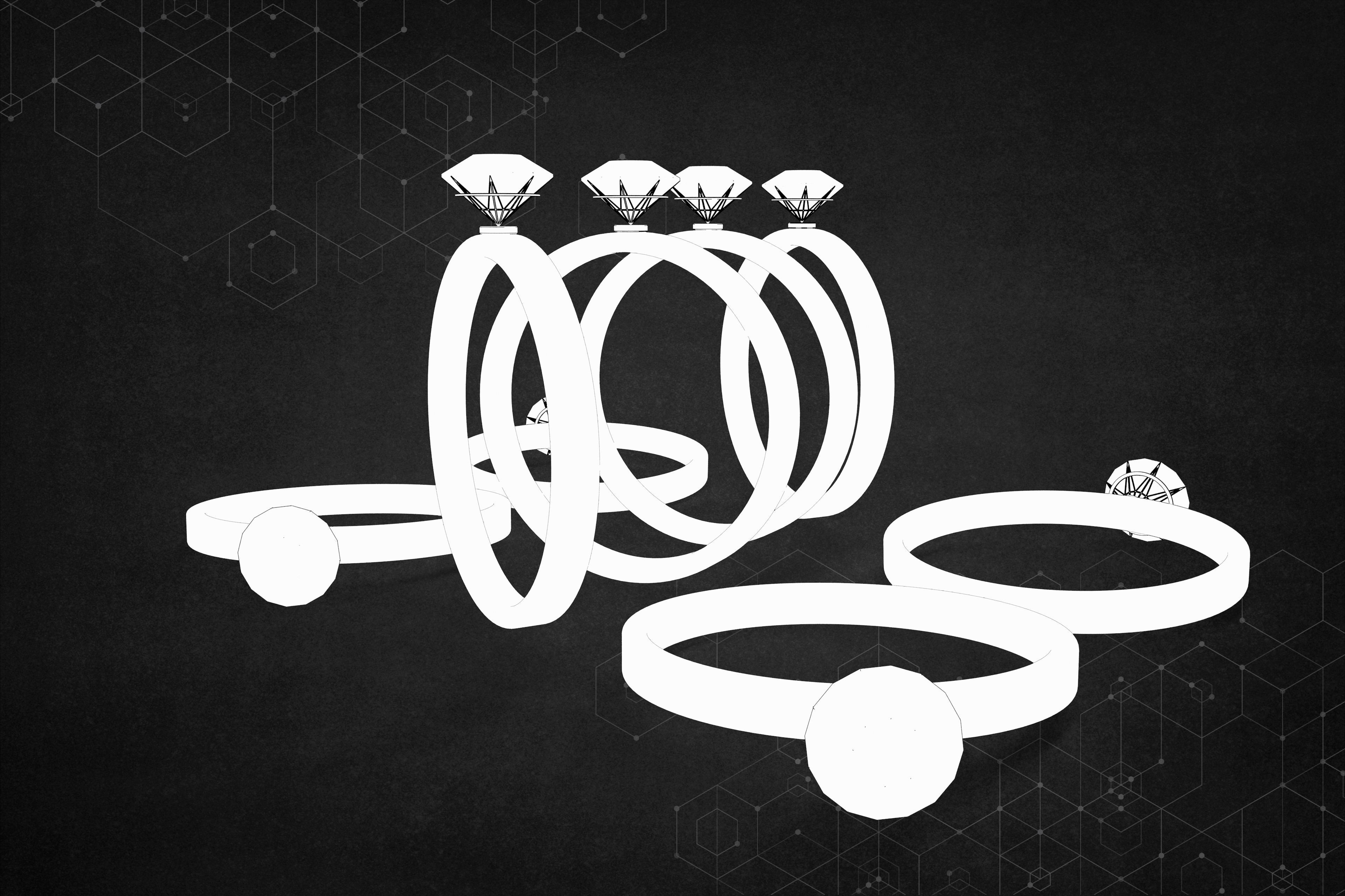 Ring Five 3D model_7