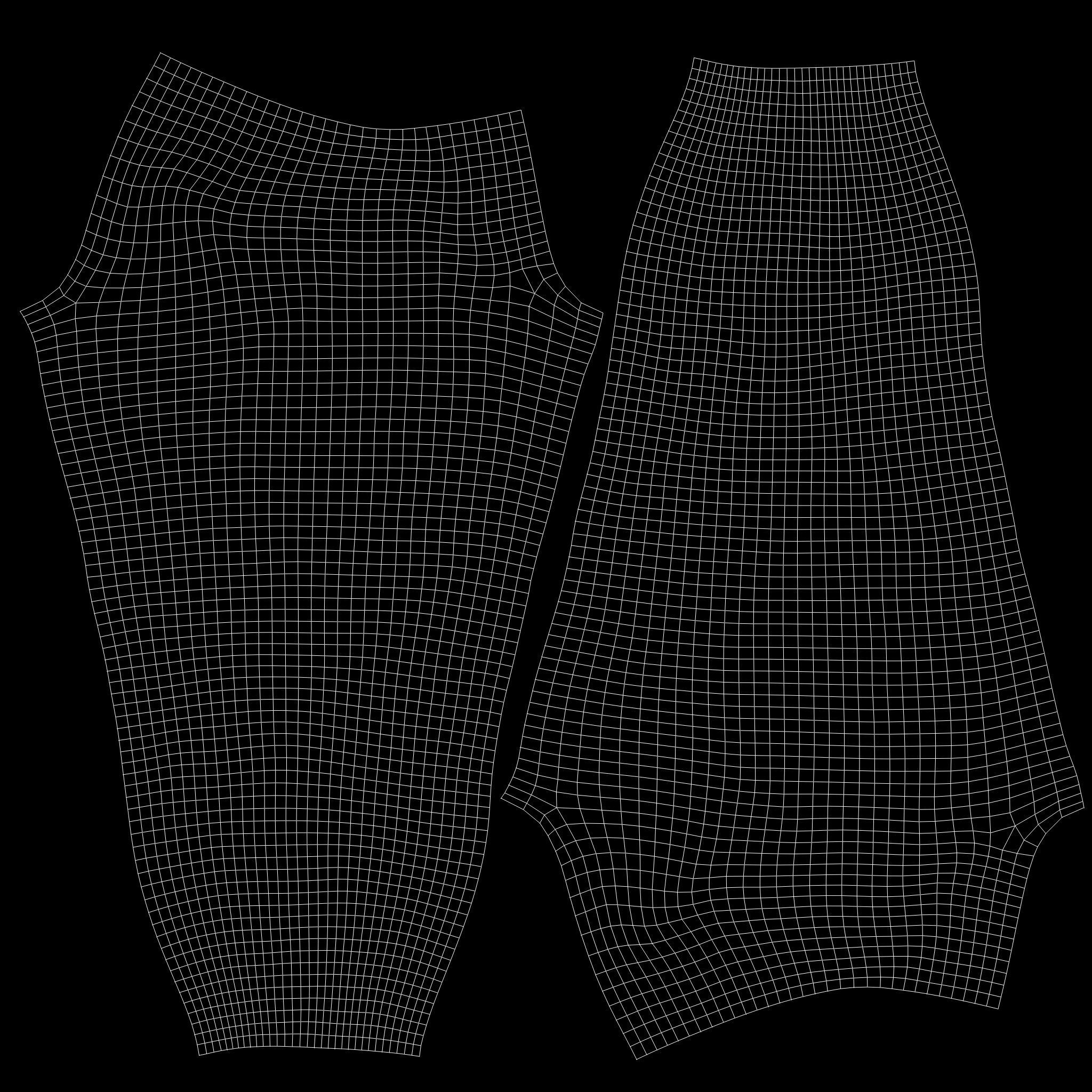 Futuristic Sci-Fi Full Outfit Jacket Pants Arm Shield Low-poly 3D model_18