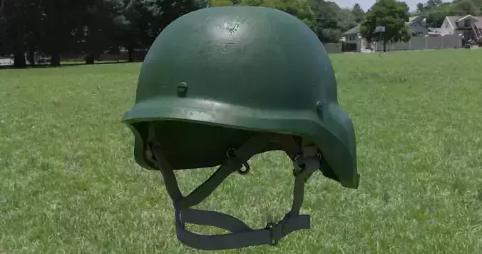 Army kevlar helmet 3D model