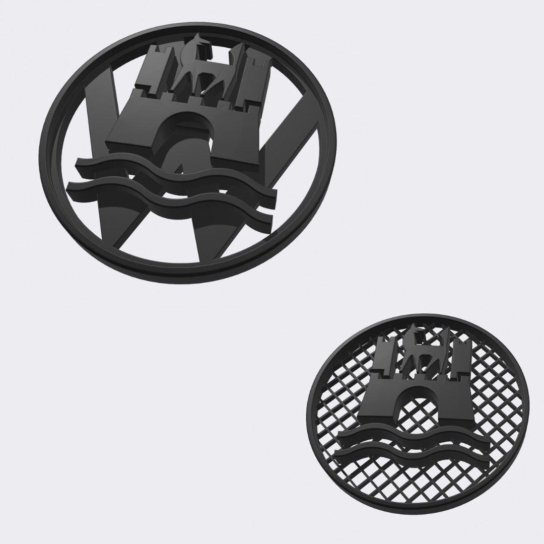 VW WOLFSBURG GOLF MK1 MK2 MK3 3D print model_1