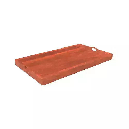 Wood Serving Plate v1 001