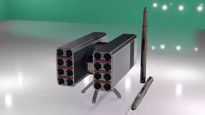 Rocket launcher 3D model