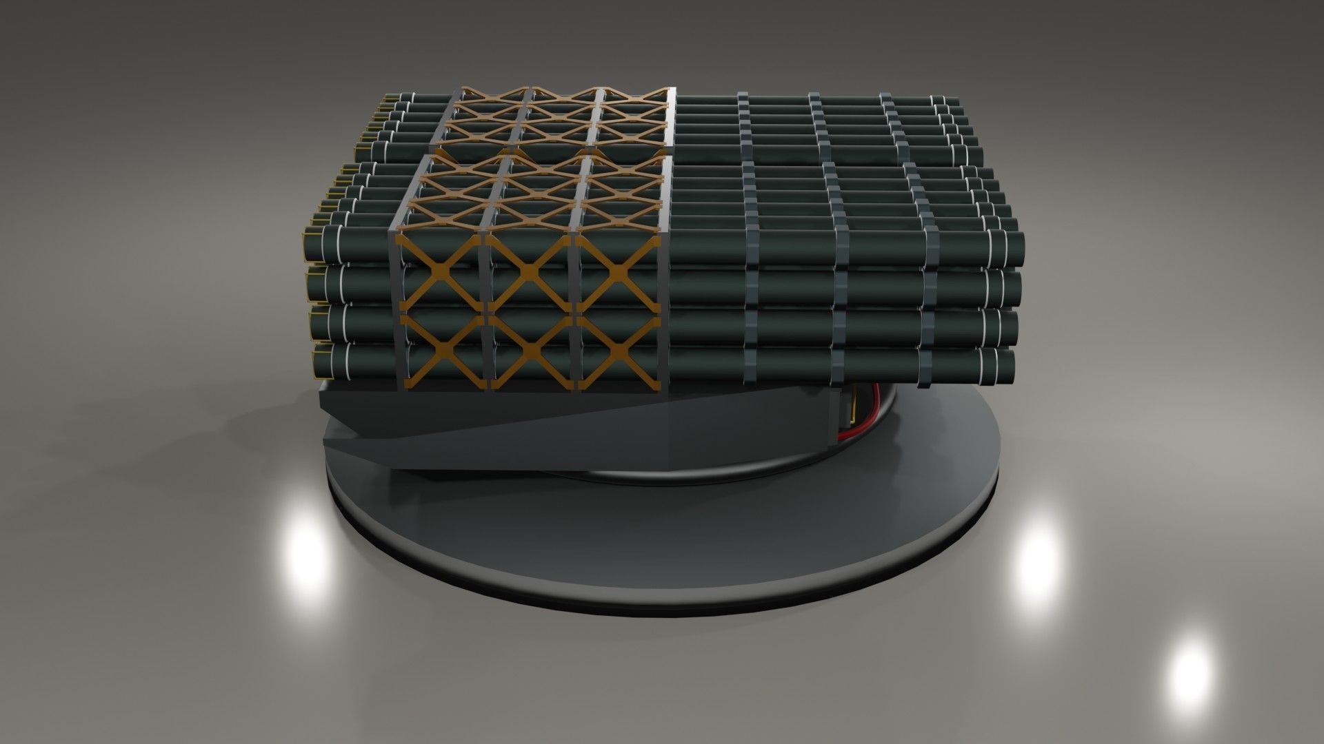 Launchers Anti-aircraft installation Missile complex 3D Model Collection_24