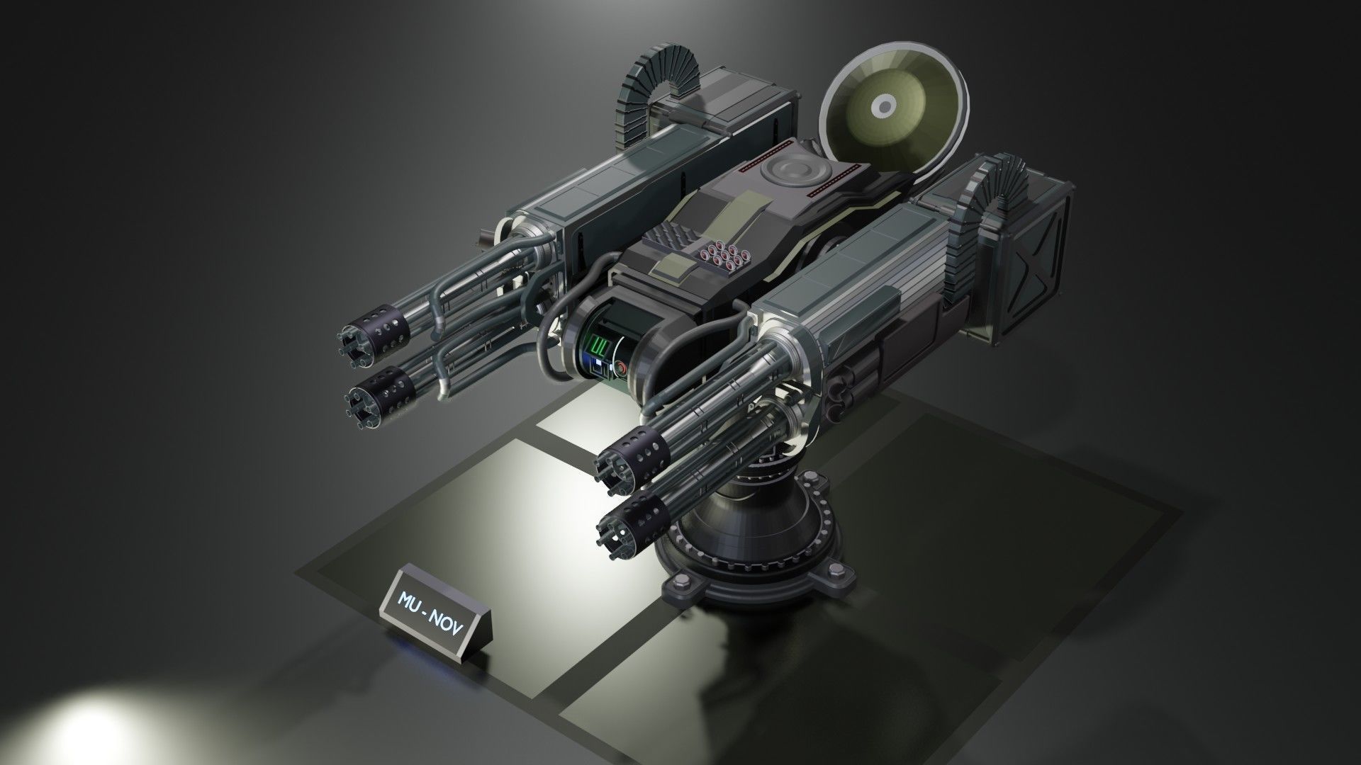 Launchers Anti-aircraft installation Missile complex 3D Model Collection_34