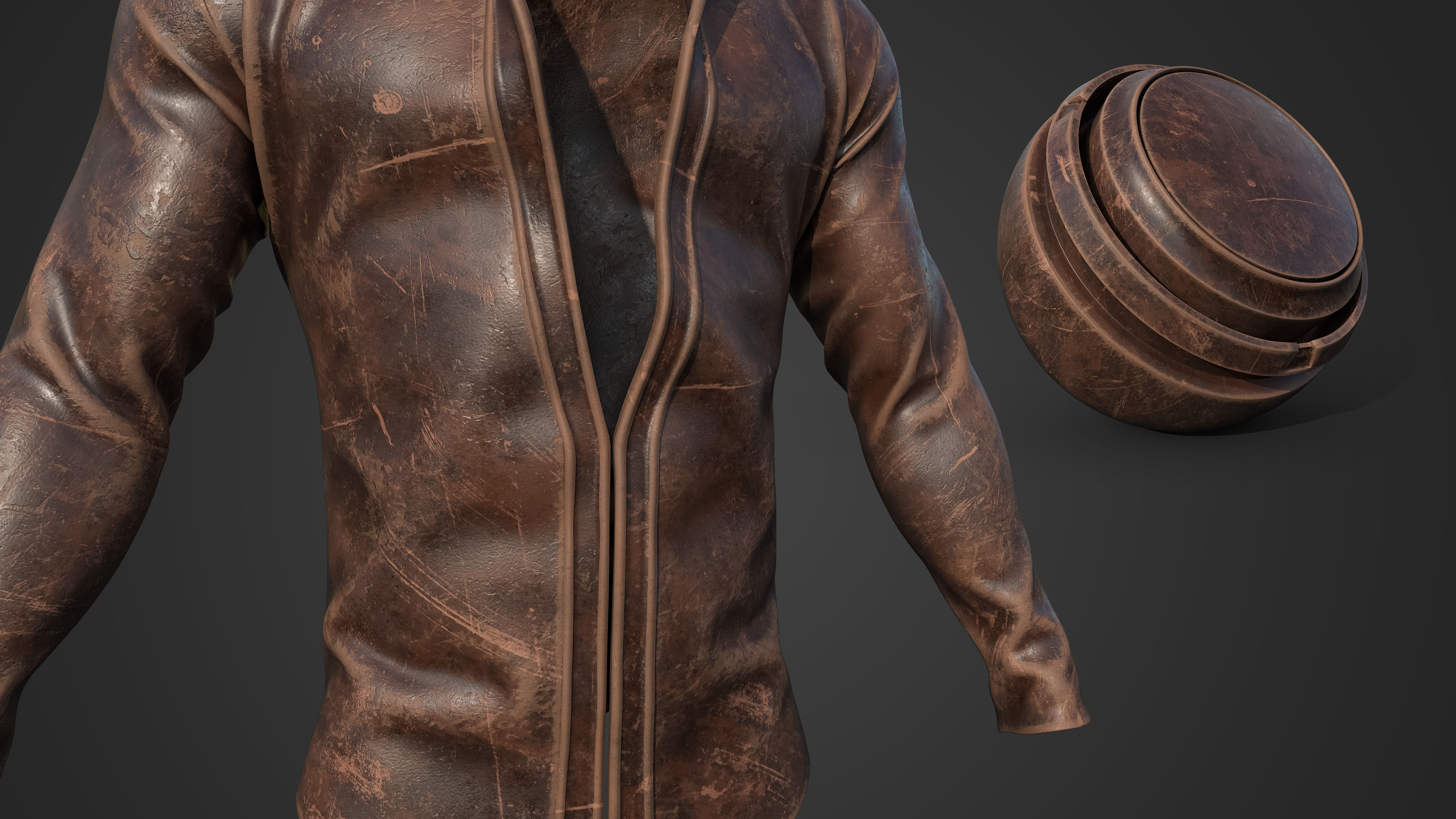30 Leather Smart Materials Vol 03 Video Tutorial 3D model | CGTrader
