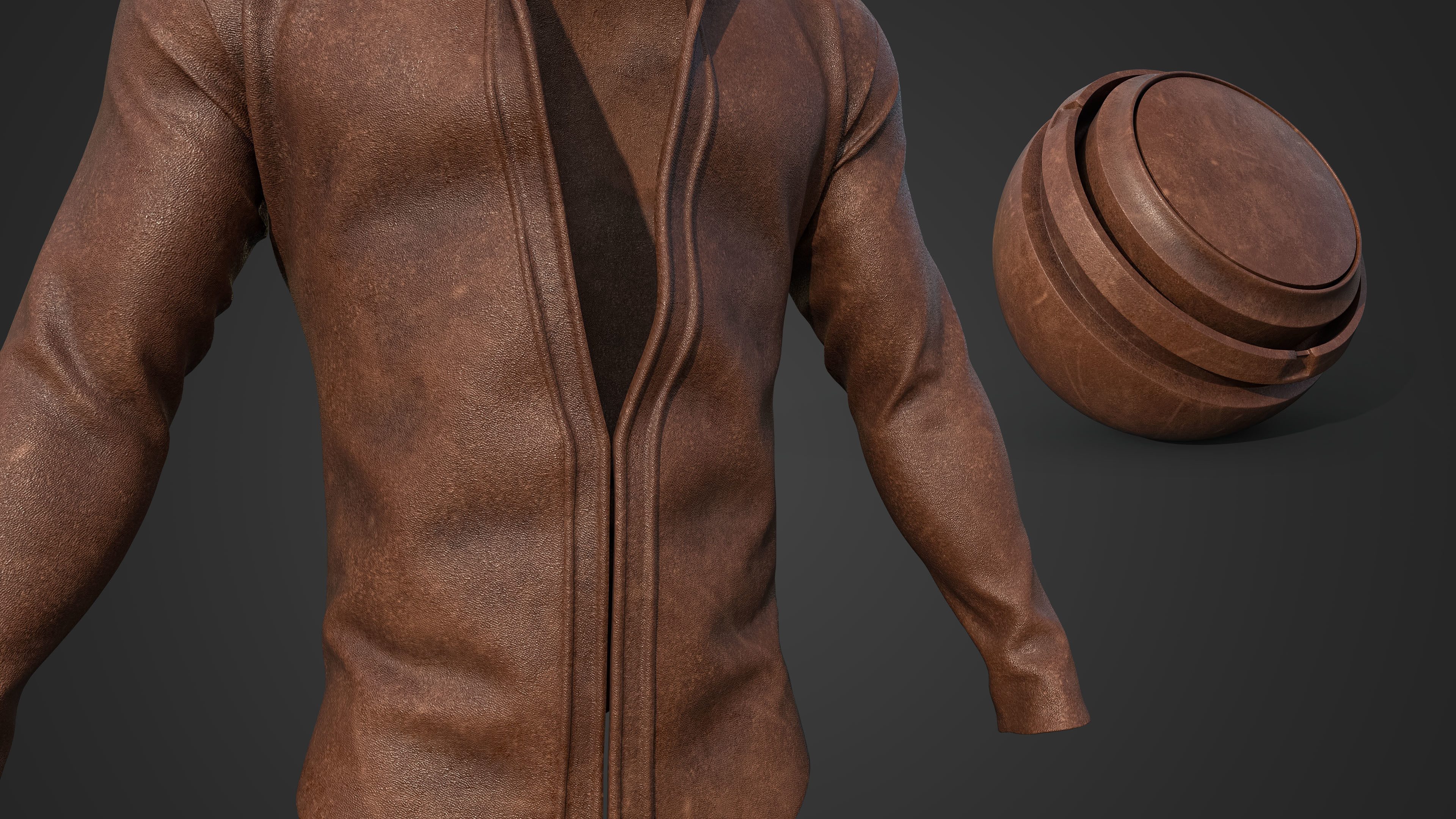 30 Leather Smart Materials Vol 03 Video Tutorial 3D model | CGTrader