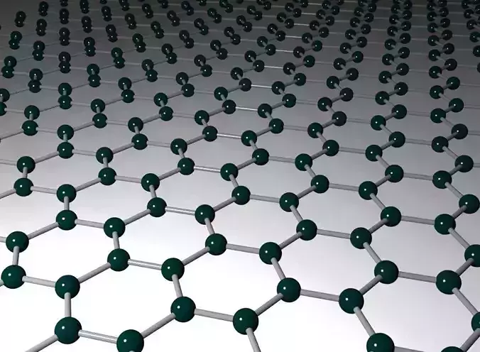 Graphene hexagonal structure