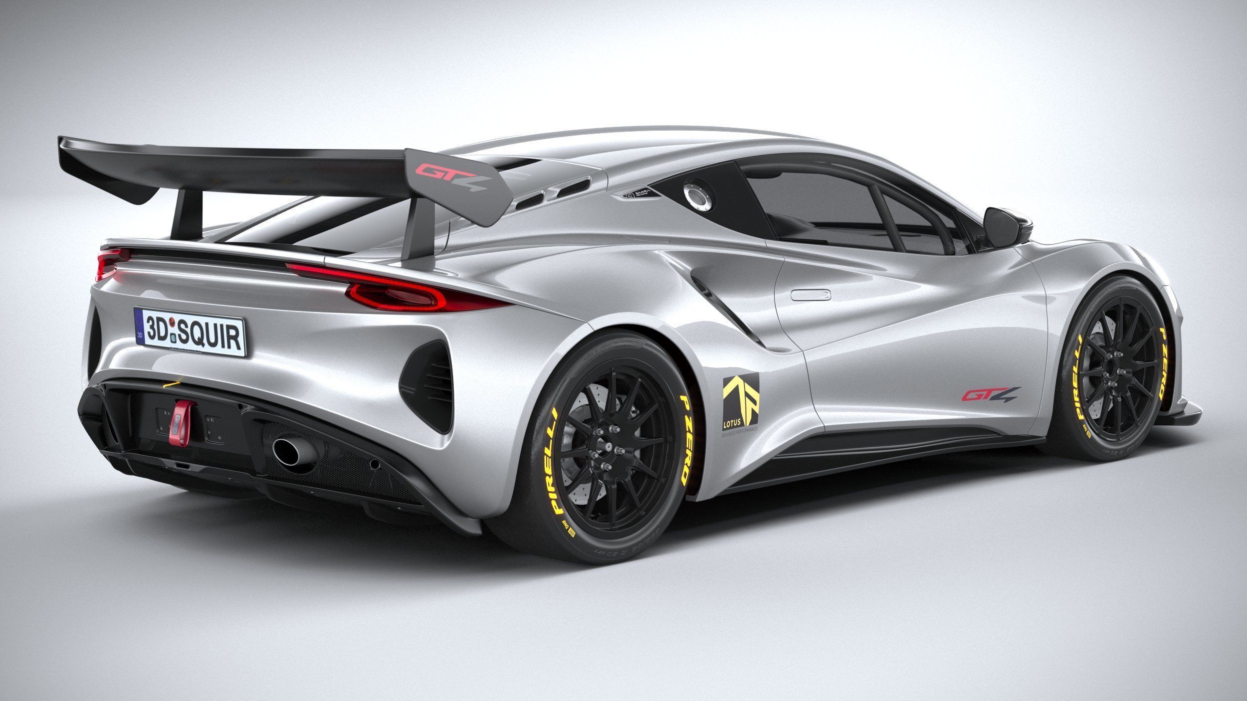 Lotus Emira GT4 2023 3D model_17